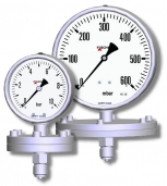 MA15 Diaphragm Pressure Gauge (for chemical use)