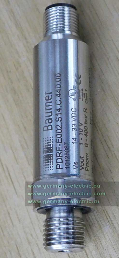 Pressure measurement Baumer - BG electric e.K.